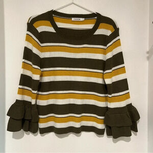 FARROW Green and Yellow Top